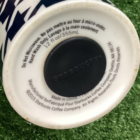 Starbucks 2015 Ceramic Travel Tumbler Mug 12 oz - Picture 6 of 8